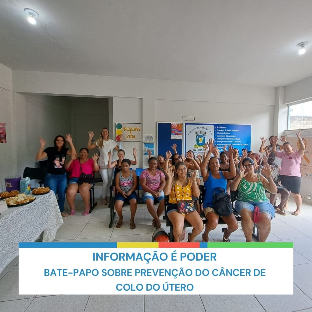 Bate-papo sobre prevenção do câncer do colo de útero