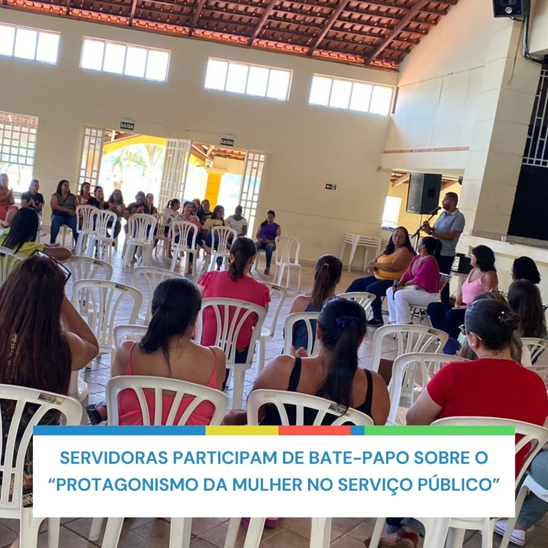 Servidoras participam de bate-papo sobre Protagonismo da Mulher no Serviço Público”