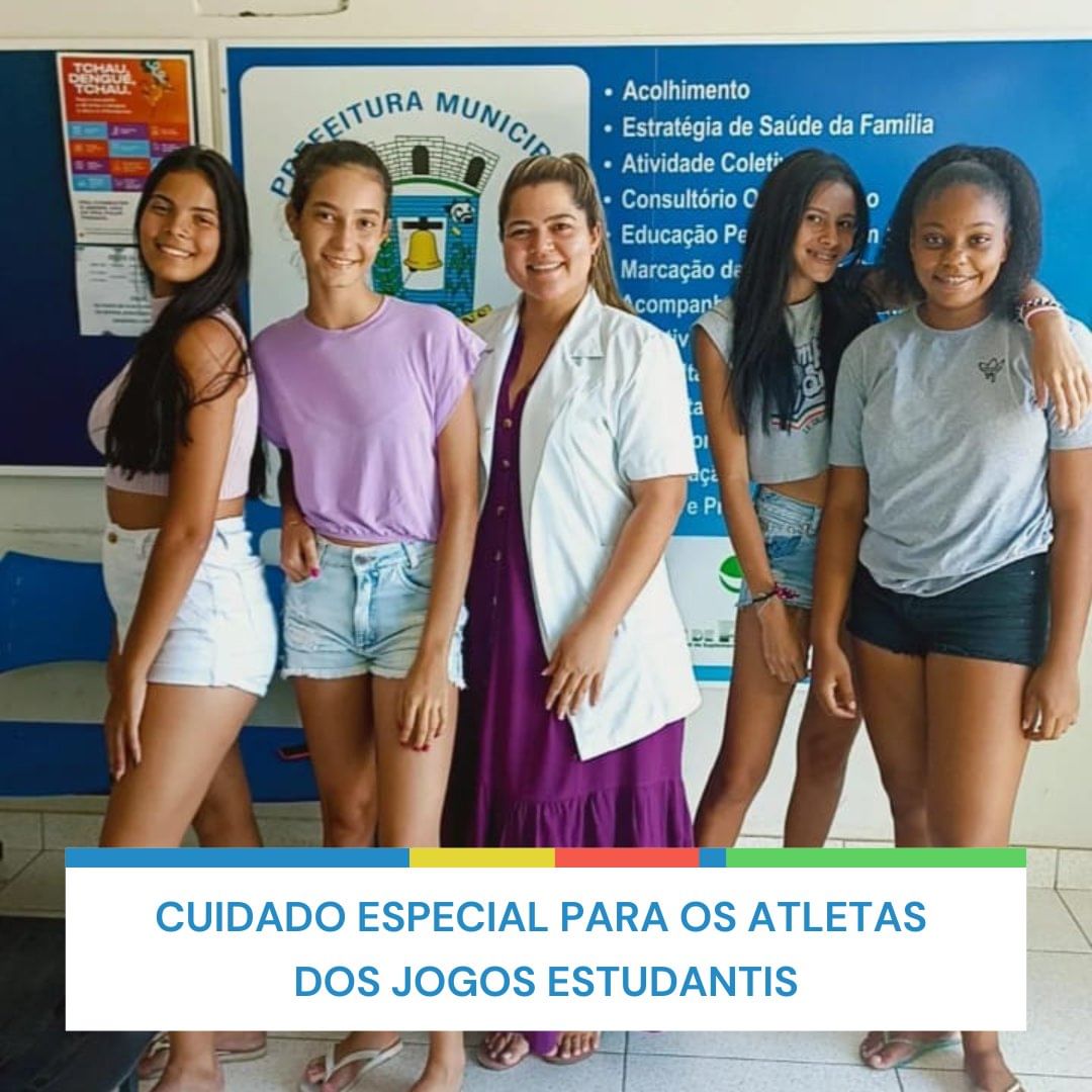 Cuidado especial para os atletas dos jogos estudantins 