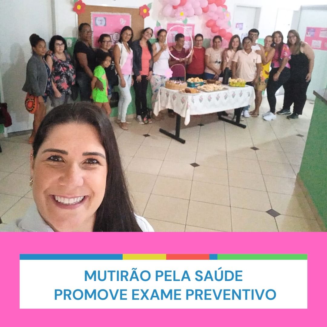 Mutirão pela saúde promove exame preventivo 