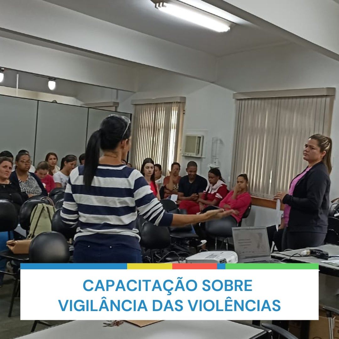 Capacitação sobre vigilâncias das violências