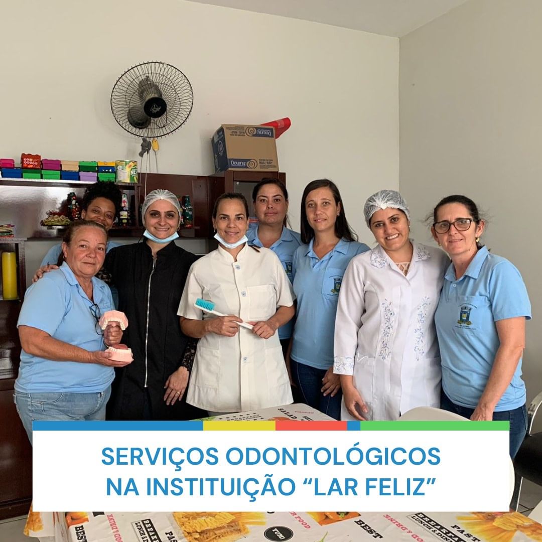 Serviços odontológicos na instituição 