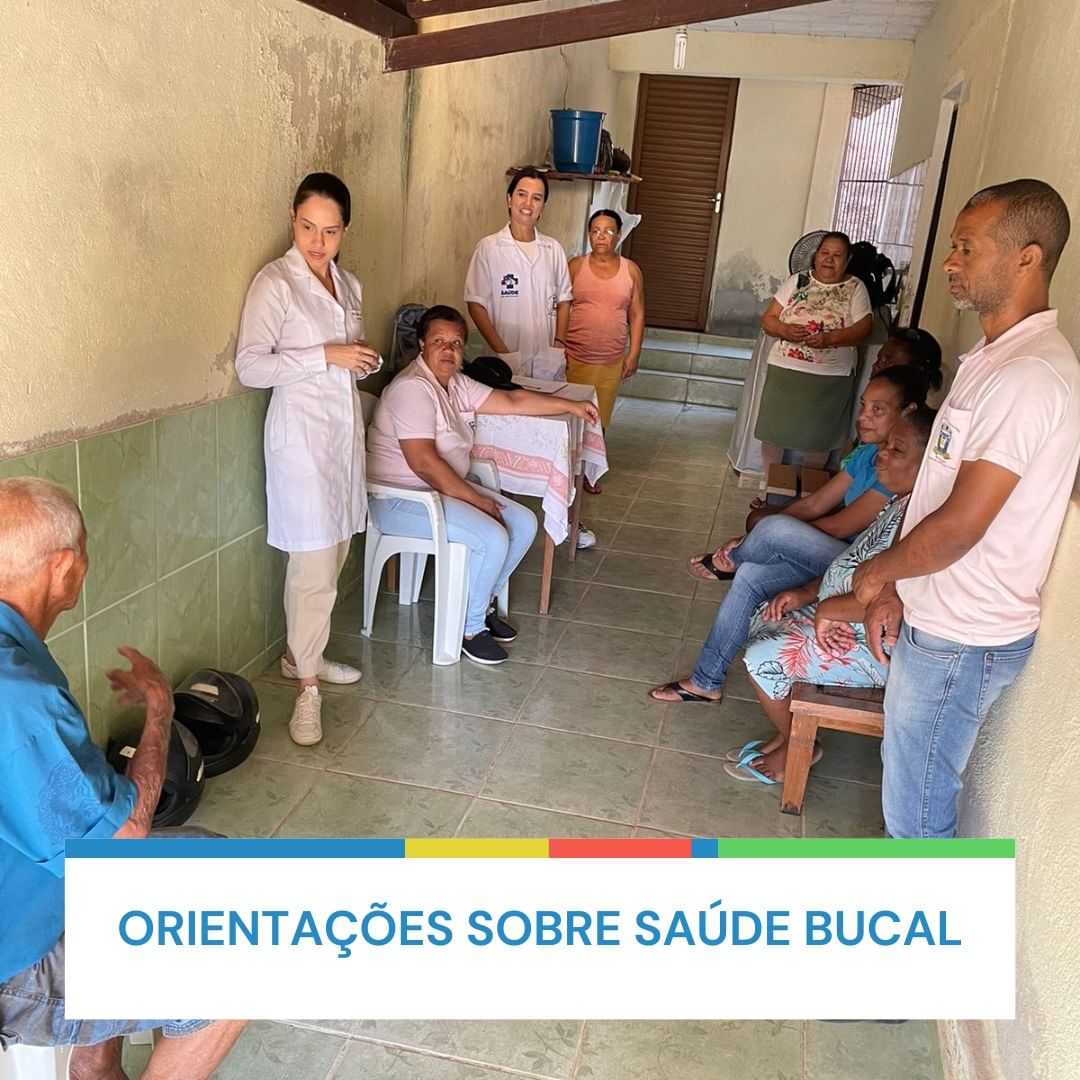 Orientações sobre saúde bucal