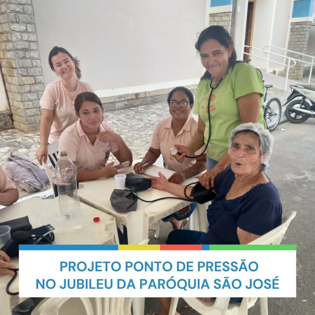 Projeto Ponto de Pressão no Jubileu da Paróquia São José