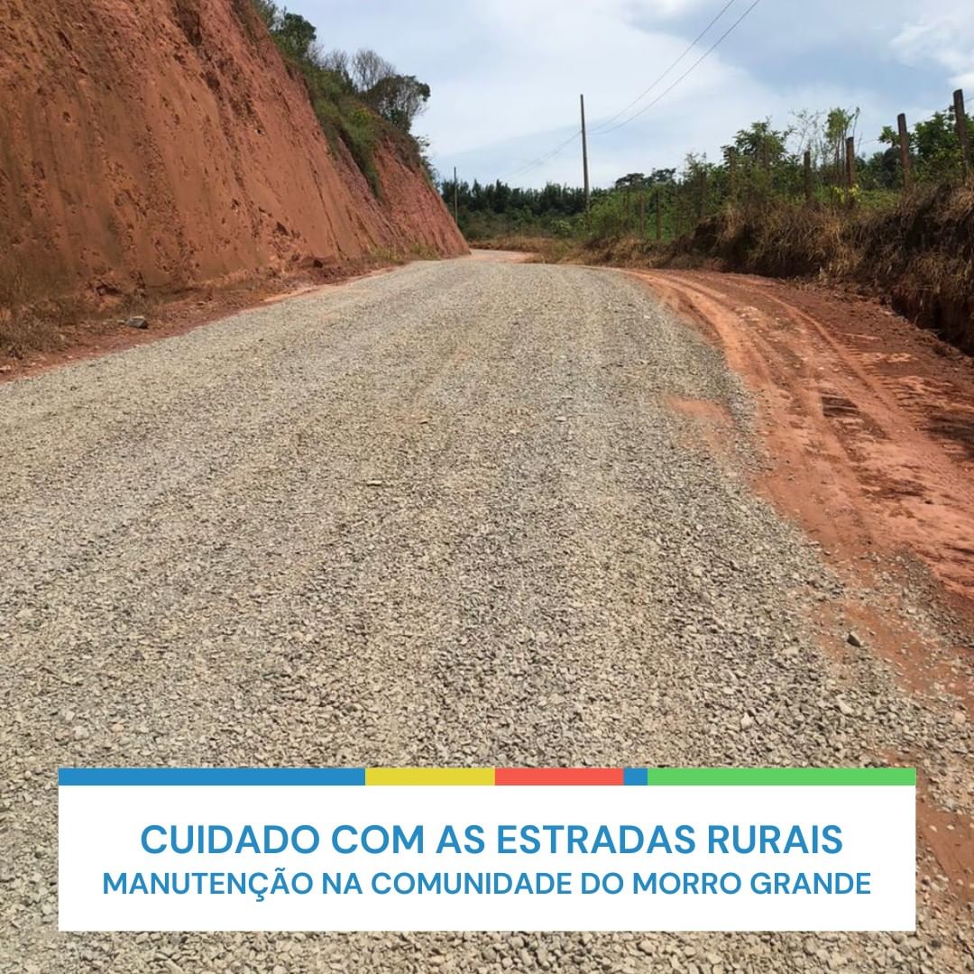 Cuidado com as estradas rurais