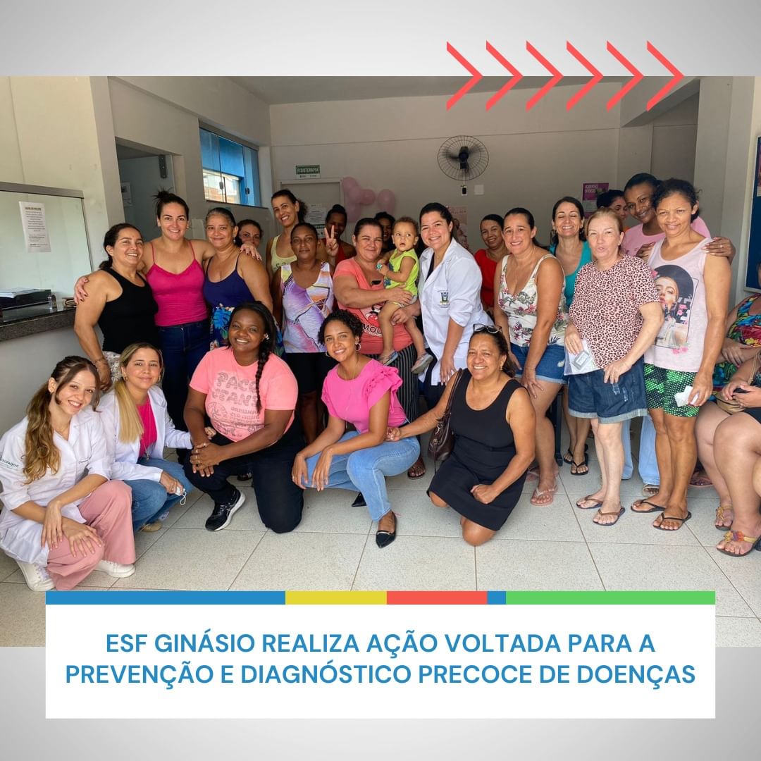 ESF Ginásio realiza ação voltada para a prevenção e diagnóstico precoce de doenças