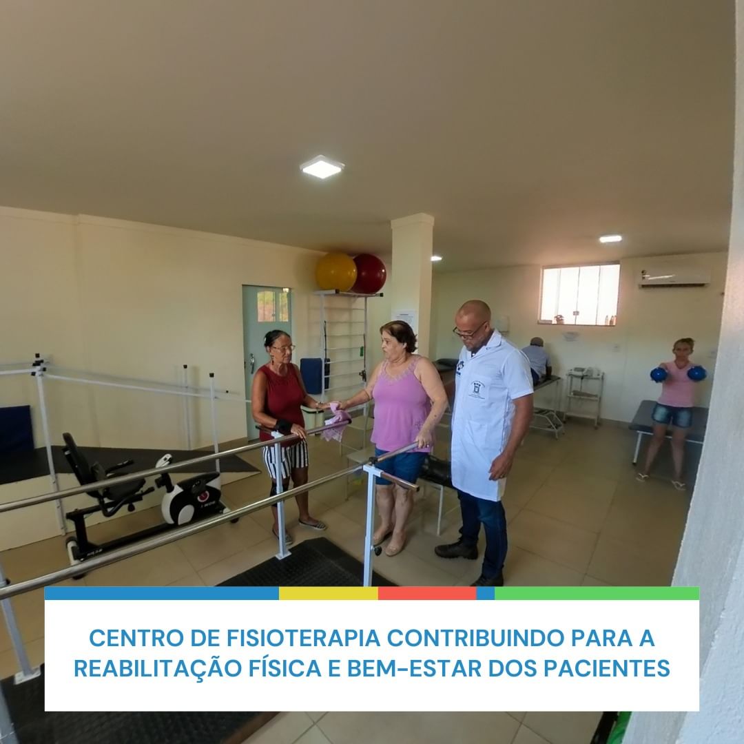 Centro de Fisioterapia contribuindo para a reabilitação física e bem-estar dos pacientes 