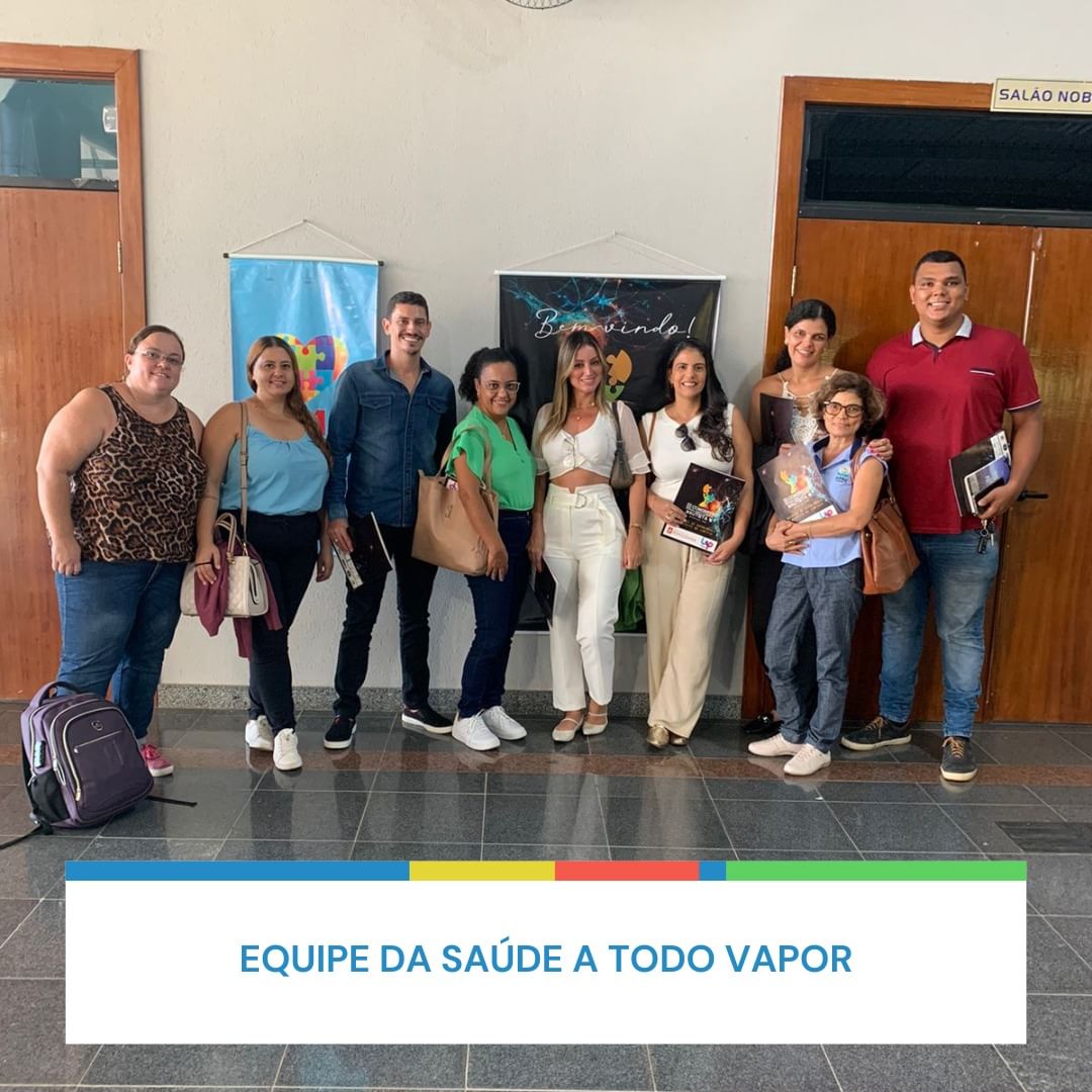 Equipe da Saúde a todo vapor