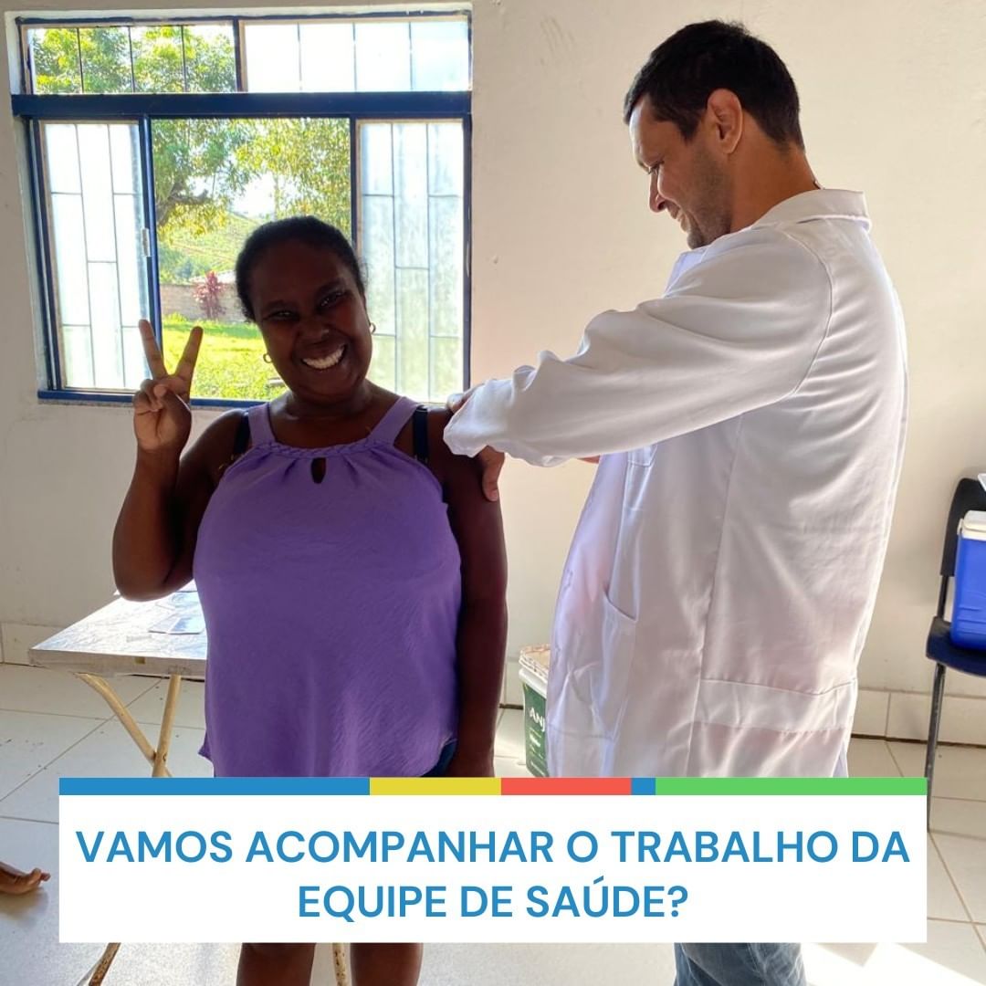 Vamos acompanhar o trabalho da equipe de saúde?