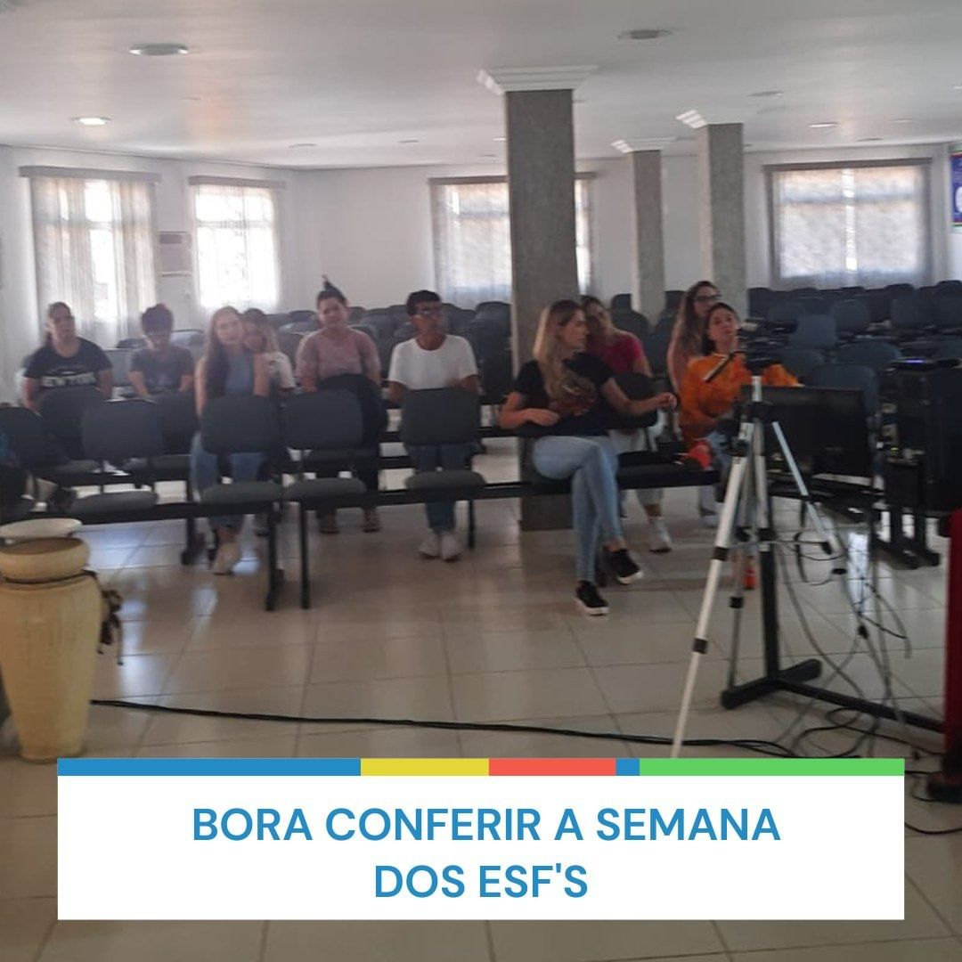 Bora conferir a semana dos ESF'S