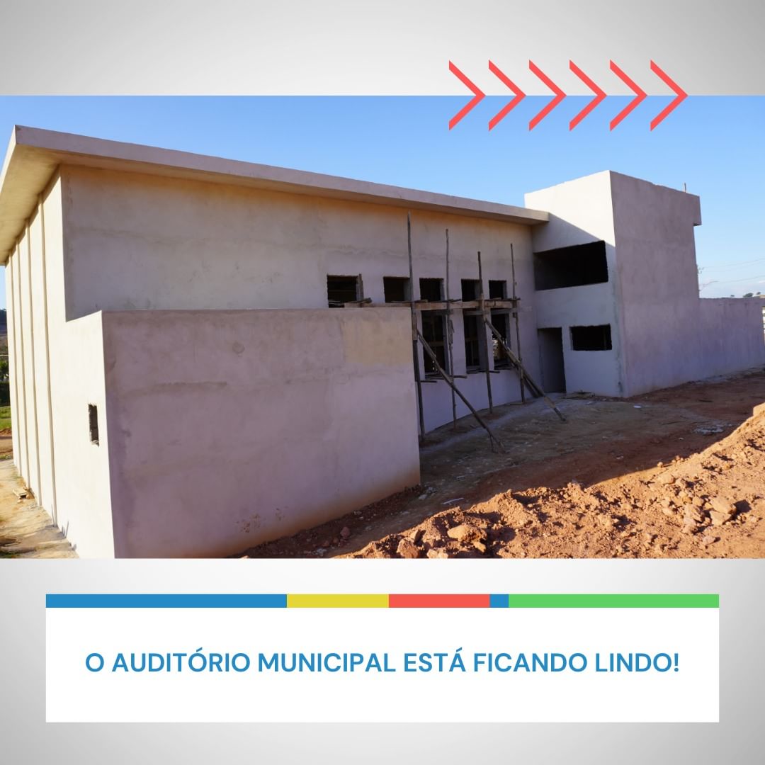 O Auditório Municipal está ficando louco!