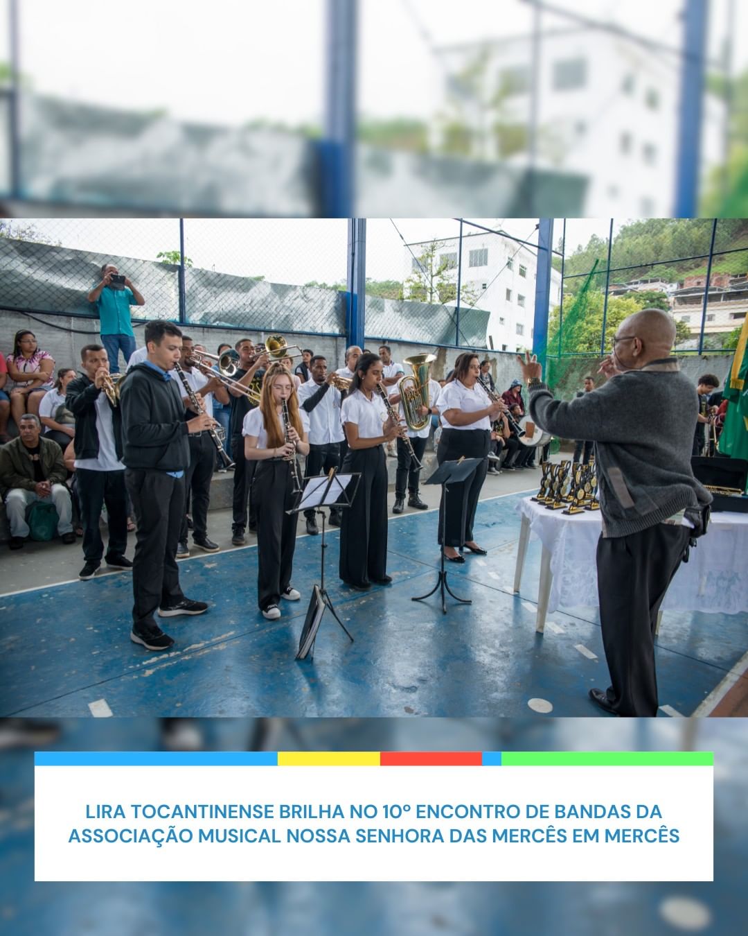 Tocantins brilha no 10º Encontro de Bandas da Associação Musical Nossa Senhora das Mercês!