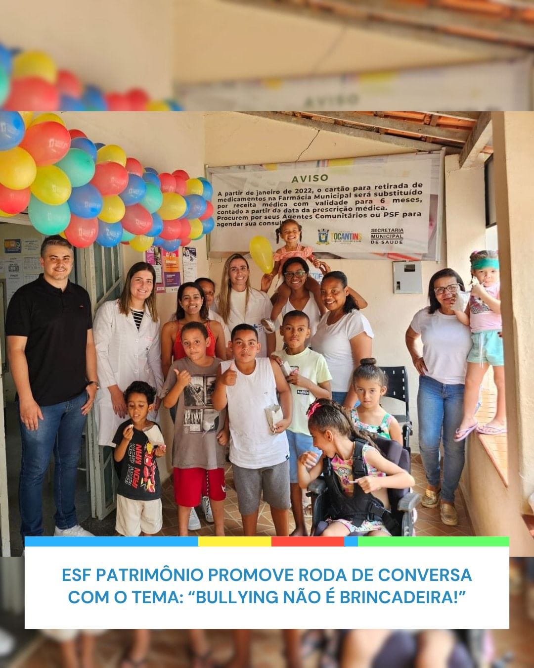 Roda de Conversa: Bullying não é brincadeira!