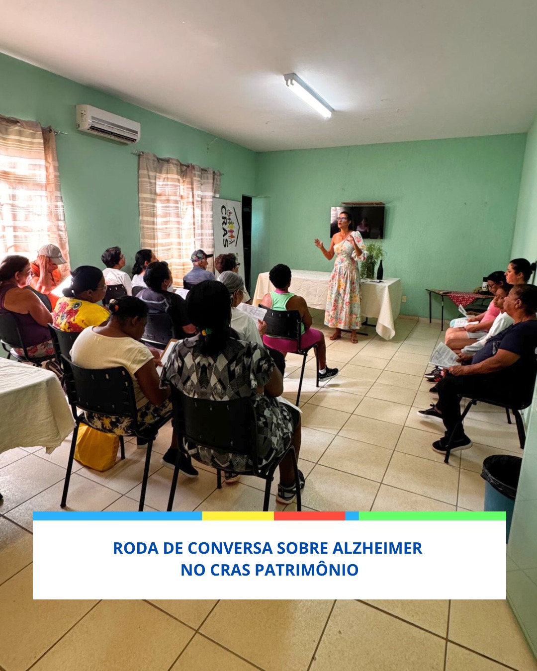 Roda de Conversa sobre Alzheimer no CRAS Patrimônio