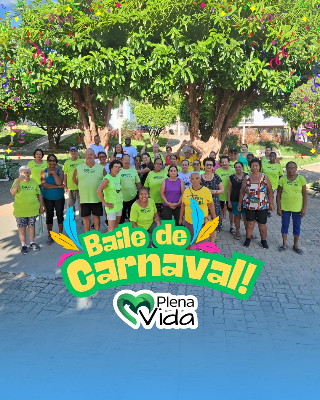 Carnaval da Plena Vida + Terceira Idade do CRAS 2025 vem aí!