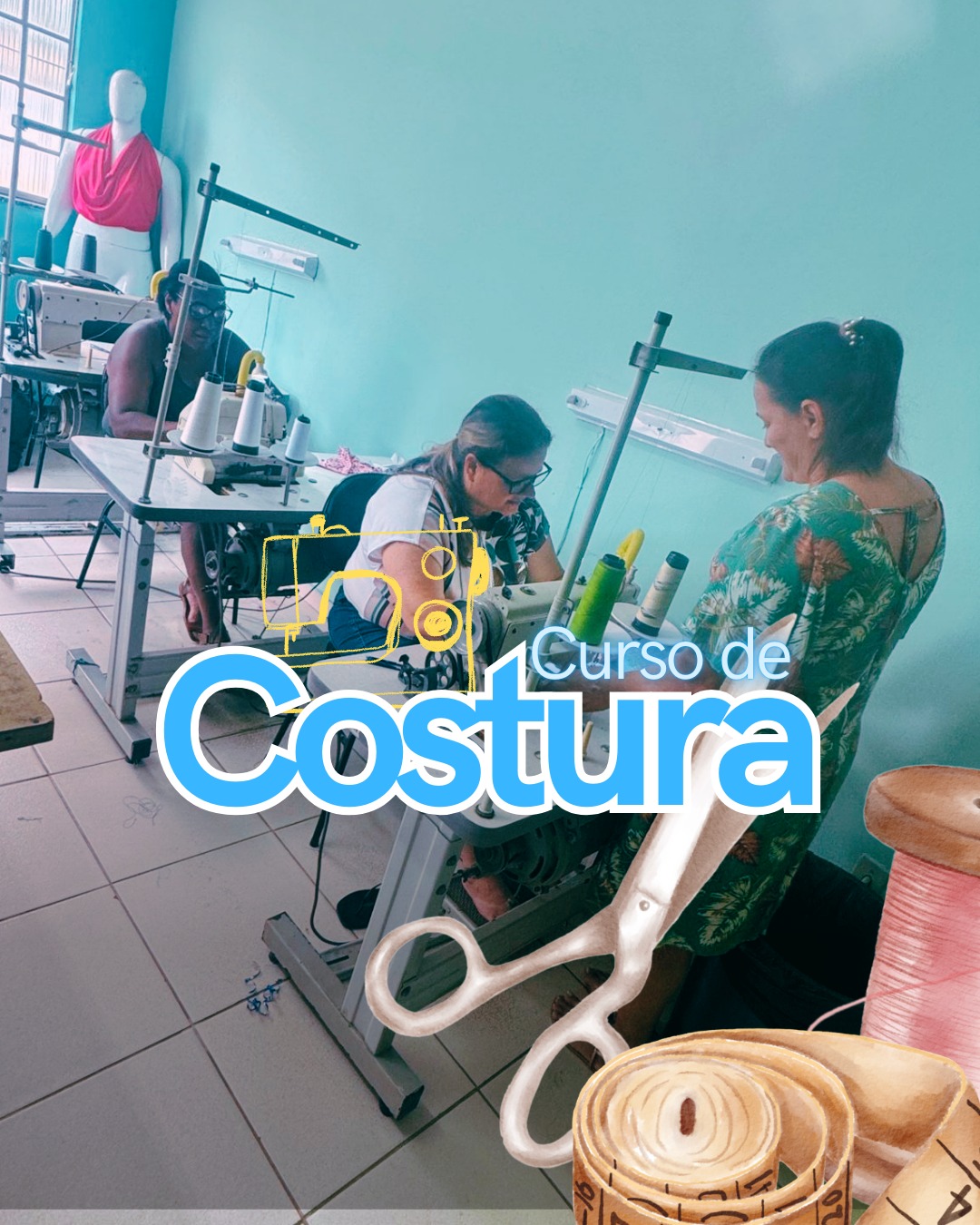 Curso de Costura – Mais Capacitação para você!