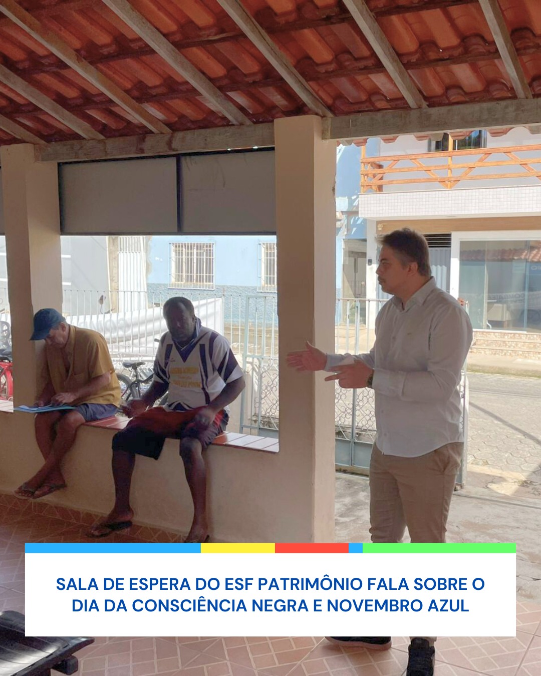 Conscientização e Saúde na Sala de Espera do ESF Patrimônio