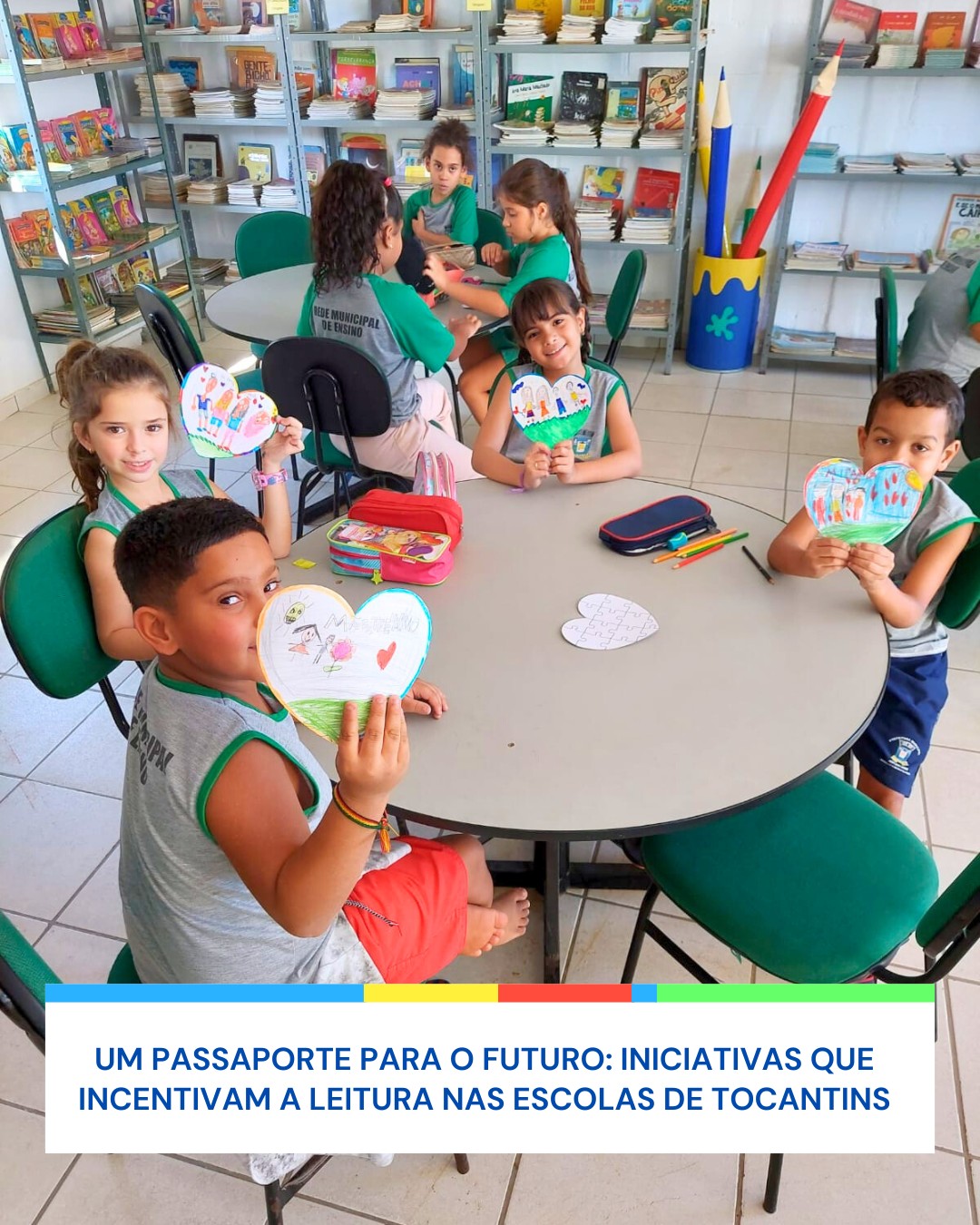A leitura é o passaporte para o futuro!