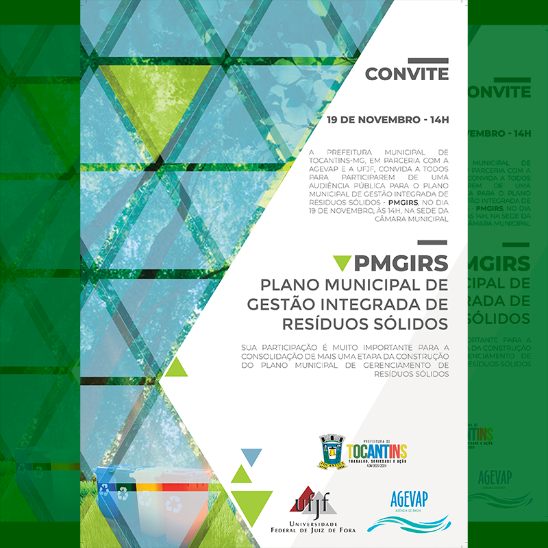 Convite - PMGIRS - Plano Municipal de Gestão Integrada de Resíduos Sólidos