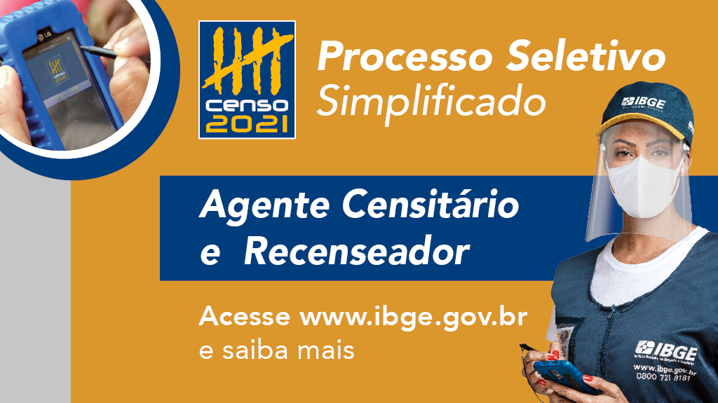 Censo 2021 - Processo Seletivo Simplificado